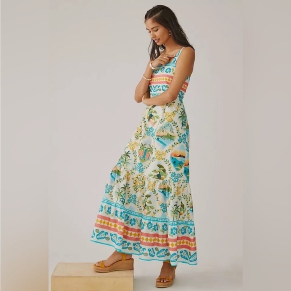 Beautiful summer Farm Rio maxi dress.